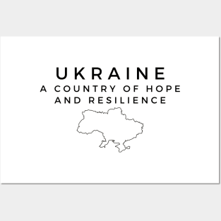 Ukraine A Country of Hope and Resilience Posters and Art